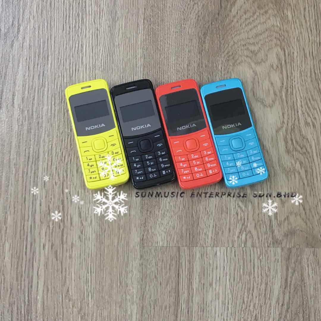 (Black)NOKIA 8110 Super mini Body Wireless Bluetooth Dialer Phone(Ready Stock)
